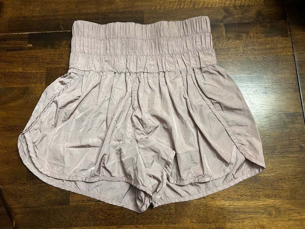 FP Movement The Way Home Mauve Athletic Shorts Size Medium